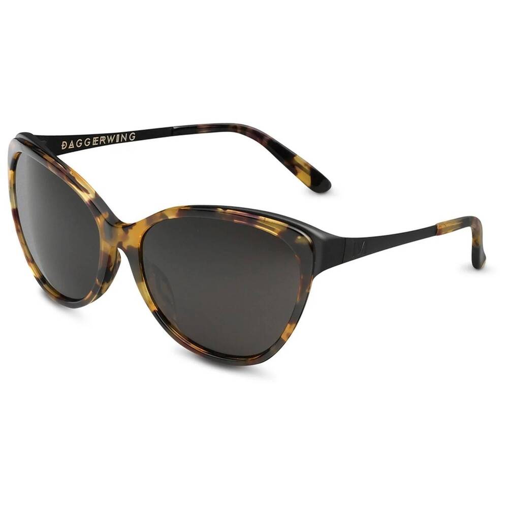 NEW IVI VISION women's daggerwing sunglasses in polished vintage tortoise - matt